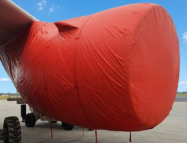 Protective cover for aircraft