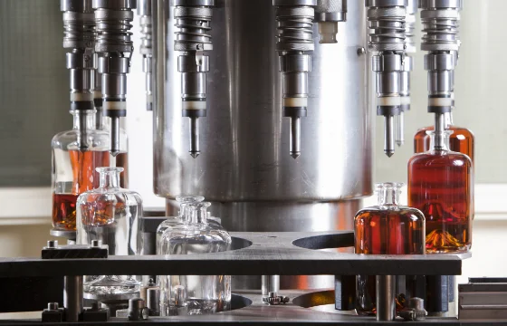 Flat sealing gasket for bottling