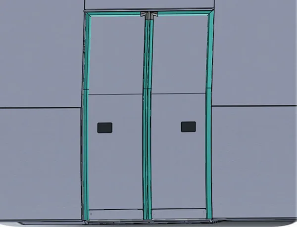 Bus door
