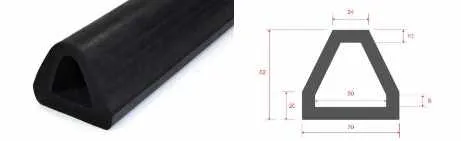 Elastomeric quay fenders for the protection of ships