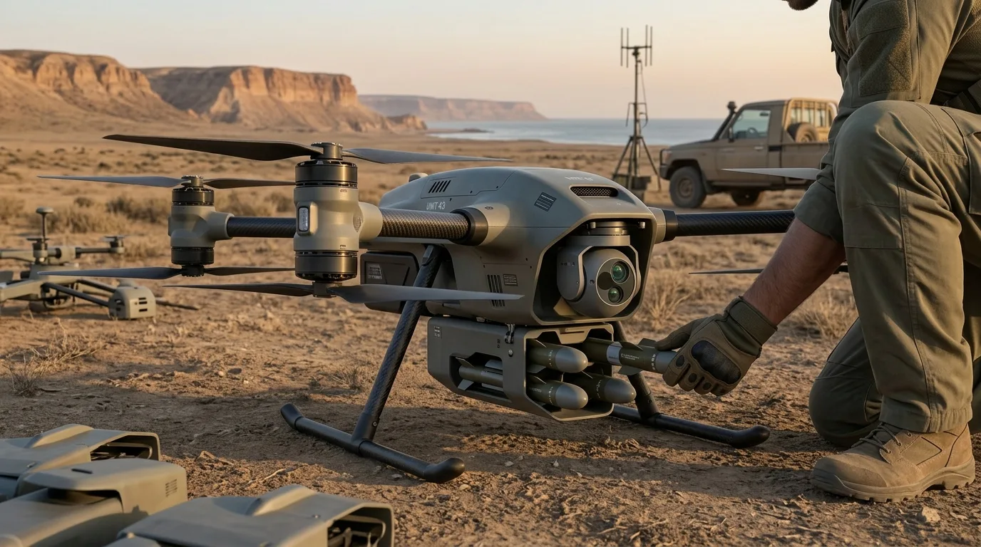 Defence drone