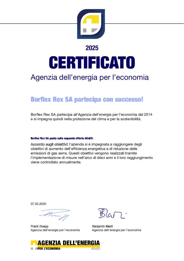 CERTIFICAT Agence de l’énergie pour l’économie