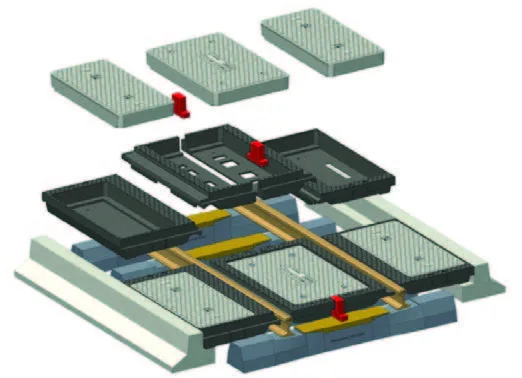 Rubber level crossing - SWISSCROSS RUBE® 1000