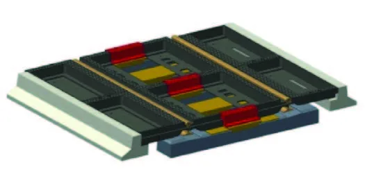Rubber level crossing - SWISSCROSS RUBE® 1435